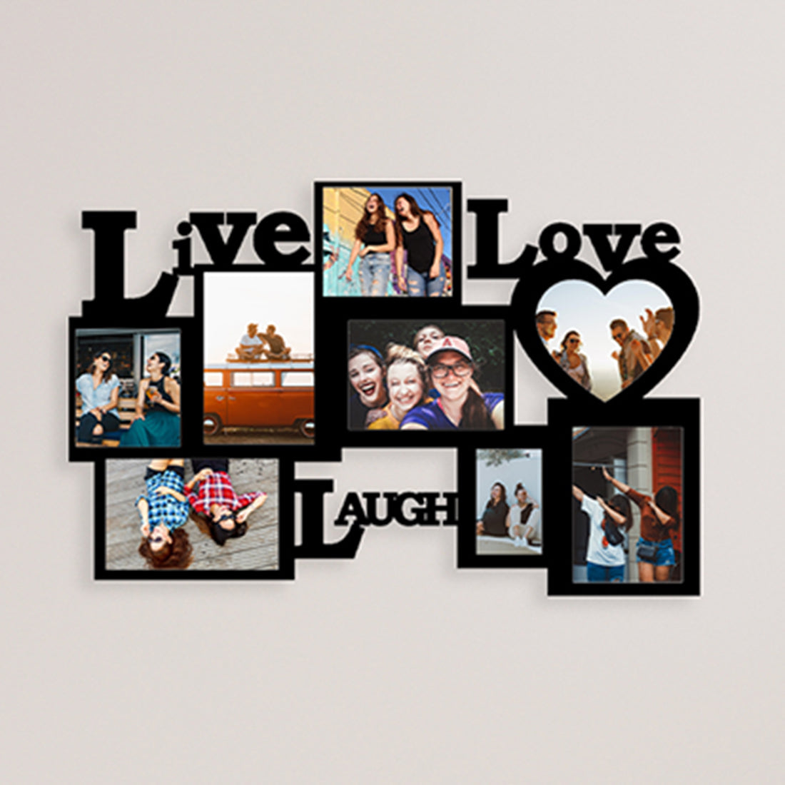 Live Love Laugh MDF Frame The Gift Baskett