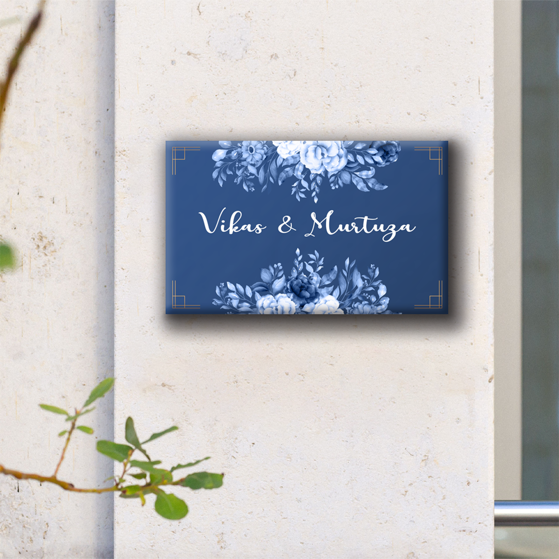 Classic Elegant Family Name Plate